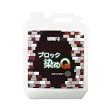染めQテクノロジー ブロック染めQ ブラックグレー 3.7L