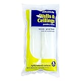 RollerLite 6WV038D 6 x 3/8 Velvet Dralon Woven Mini Roller Covers (2 Pack) White [並行輸入品]