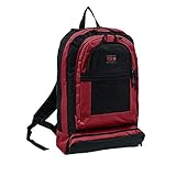 リュックサック リュック ディいパック かわいい おしゃれ 収納力抜群 通勤 通学 遠足 男女兼用 年齢構いなし 18L レッド