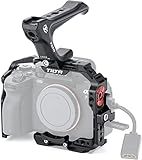 TILTA フルカメラケージ Sony a7 IV a1 S3 R4 73 R3 A9用、トップハンドルとHDMIケーブルクランプ付き、カメラケージベーシックキットビデオムービー映画製作リグ TA-T30-A-B