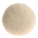 2個入りセット ポリッシャー用 ウールバフ マジック羊毛バフ 研磨 ウール 直径:180mm