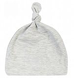 Plus Nao(プラスナオ) ベビー帽子 ベビーキャップ ぼうし ビーニー ワッチキャップ 赤ちゃん BABY ベイビー 子供用帽子 こども用 コットン - ホワイトグレー