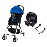 【セット買い】 コンビ ベビーカー F2 AF サーフブルー(BL) + F2用トラベルシステムキット ブラック