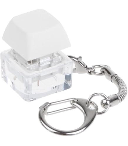 【3個セット】メカニカルキースイッチ キーホルダー クローマキーキャップチェーン Amazon | for Gateron MX メカニカル キーボード スイッチ