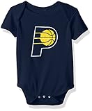 NBAインディアナ・ペイサーズBoys Primaryロゴ半袖クリーパー、ネイビー、18ヶ月