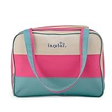 PER ママバッグ　マザーズ用　おむつバッグ　大容量　多機能　ファッション　旅行　肩掛け (ローズ)