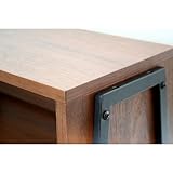 ANR-2554BR(ブラウン)【 スタッキングラック 】 【anthem Stacking Rack】小物収納できるラックから、19型まで対応のテレビ台としても。スタッキングもできて幅ひろいシーンで活躍するラック。２個までスタッキング可能