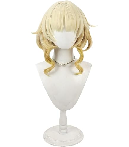 Amazon.co.jp: コスプレウィッグ 須王環 すおうたまき イエロー 耐熱