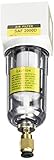 PneumaticPlus SAF2000M-N02BD Miniature Compressed Air Particulate Filter 1/4 NPT - Poly Bowl, Auto D