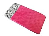Sisi Baby Design Diaper Changing Table Pad Cover - Hot Pink Zebra by Sisi