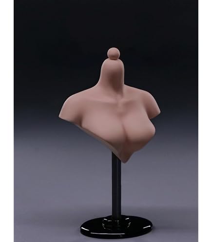人形バストスタンド ヘッドスカルプトスタンド スカルプトスタンド PVC Amazon | 1/6男性女性バストスタンドヘッドフィギュアモデルハーフ