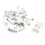 uxcell ヒューズリンク セラミック管 円筒形 AC500V 10A R015 RT18 10mmx38mm 20本入り