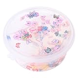 Chone DIYフルーツクリスタルSlime Clayおもちゃ、Slime MudソフトSqueeze粘Mudおもちゃギフトストレスリリーフの子供教育 S マルチカラー 7HH900306
