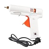 Tiptiper ミニホットメルトグルーガン、120W電気ヒートホットメルトグルーガンスティックアートクラフト調整可能な温度修復ツール