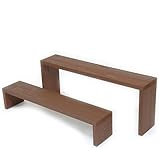 Welcome wood 　ウッドステージ90型　2段タイプ　色はCB　カフェブラウン　【完成品】　組み立てる必要なし！！個別に移動できるのでとっても便利！！