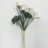 造花　ハス　ミニ　薄ピンク　お盆向け用品　フラワー