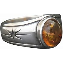 Amazon | [グランドガレリア] シルバー925 ハンドメイド 琥珀