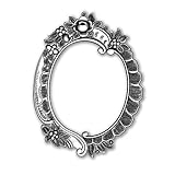 Sizzix 3D Impresslits Embossing Folder By Tim Holtz-Floral Frame -665016