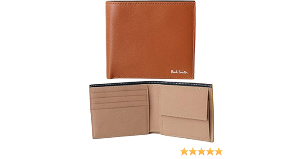 100 の保証 ポールスミス 二つ折り財布 並行輸入品 Italy In Made 62 Fstrgs 43 ブラウン ベージュ メンズ その他 Slcp Lk