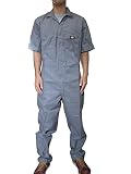 (ディッキーズ) Dickies 3399 COVERALL 半袖つなぎ　カバーオール グレー Lサイズ【並行輸入品】 [ウェア&シューズ]
