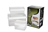 Click Clack Kitchen Essentials Small Airtight Canister Set of Three by Click Clack [並行輸入品]