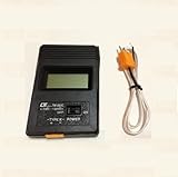 小型 高耐熱 デジタル 温度計 -50℃ から 750℃ 電池 ＆ 日本語 使用 説明書 付き K型 熱電対 付属 (ケーブル タイプ)