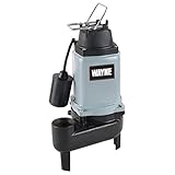 Wayne WCS50T Cast Iron Sewage Pump with Tether Float Switch [並行輸入品]