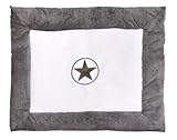 Jollein Playpen Quilt (80 x 100 cm, Grey) by Jollein