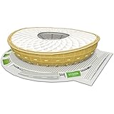 3D 組み立て模型 世界のサッカースタジアム (ルサイル・アイコニック・スタジアム(2022 FIFAワールドカップ・カタール))