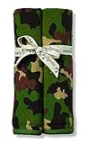 Mud Pie Receiving Blanket, Camo by Mud Pie