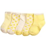 赤ちゃん男の子女の子ソックス5パックコットンソックスセット(幼児/子供0 – 8t カラー: イエロー