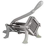 Weston Restaurant Quality French Fry Cutter (36-3501-W), Cast Iron, Includes Suction Cup Feet
