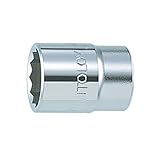 水戸工機 スペアソケット 12角 ミトロイ(MITOLOY) 4M-21 二面幅:21×全長:38mm スタンダードタイプ 1個 1セット