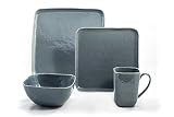 Tablescapes 16 Piece Bari食器セット ブルー BT22222-16PC