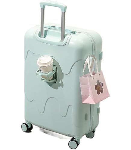 Amazon | [POZEAL] 荷物 トロリースーツケース 女性 回転自在の