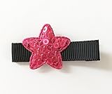 Baby Deer Clips　ヘアクリップ for ベビー　きらきらぼし (ピンク)