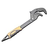 14-30/30-60ミリメートルユニバーサルパイプレンチマルチツールcr-moキーセットオープンレンチモンキースパナ配管工ハンドツール-30 to 60mm