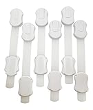 ベビー安全ロック|子安全ストラップ、幼児用Proof Adjustableラッチキャビネットのドア、引き出し、Ovensトイレシート、冷蔵庫、| Extra 3 M粘着|ボーナスFoamドアストッパー