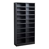 JKプラン 1cm単位で棚が調節出来る深型(奥行き32cm)オープンラック 幅86cm ダークブラウン bdc-107-db