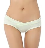 マタニティ ショーツ ローライズ 2枚組 H.bodymakes (M, グリーン2枚組)