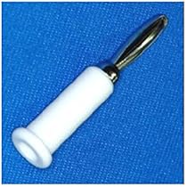 パーツ TJ Amazon | サトーパーツ バナナプラグ 4mm Φ11 白 TJ-560-W | 角