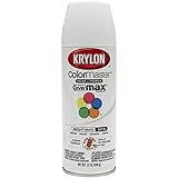 Krylon K04101000 Chalky Finish Spray Paint, Classic White [並行輸入品]