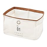 収納ボックス Basic Number - ベーシックナンバー - ホワイト 幅22×奥行13×高さ15cm LW-1831WH インターフォルム(Interform) LW-1831WH