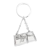 Glamorousky エレガントなハンドバッグ形USBメモリに銀オーストリアのエレメントクリスタル