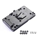 14.8V Vマウント D-Tap バッテリープレート D-TAP 12-17V出力 カメラモニター用バッテリーアダプターコネクター