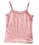 Plus Nao(プラスナオ) キャミソール ノースリーブ トップス 子供服 無地 KIDS 女の子 キッズ カジュアル 100 110 120 130 140 ピンク 110
