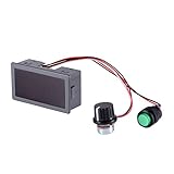 XCSOURCE DC 6-30V PWM モーターコントローラー 多彩スピード レギュレーター ステップレスデジタルディスプレイスイッチ BI504