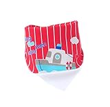 赤ちゃんのために（蒸気船）ピュアコットン、3pcsの赤ちゃんネッカチーフは/唾液タオル