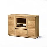 [ベルメゾン] テレビ台 コーナー 角度調整 ハイタイプ キャスター付き ローボード・テレビ台 ナチュラル 幅100