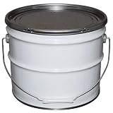 ガレージ・ゼロ 無地 ペール缶 12L 【グリースフタタイプ】 白/白ペール/空缶/TFS(ティンフリースチール)/GZKN42